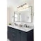 Z-Lite Grayson Vanity, 5-Light, 40 In.W x 5.75 In.L x 8.5 In.H, Matte Black/Clear + Etched Opal 1949-5V-MB - alternate 6